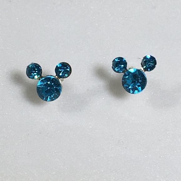 Jewelry - ❌SOLD❌Turquoise Mickey Mouse Stud Earrings